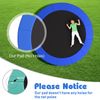 12FT Trampoline Replacement Safety Pad Universal Trampoline Cover Blue