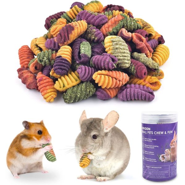 Chinchilla Treats, Chew Toys for Teeth for Rabbit Guinea Pig Gerbil Rat Dwarf...