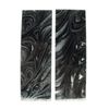 Black & Clear Pearl Knife Scale Sets