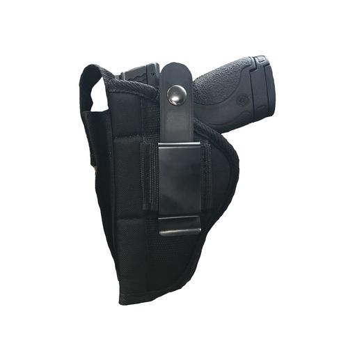 Nylon Belt or Clip on Gun Holster Fits HI-Point C-9, CF-380: 9MM