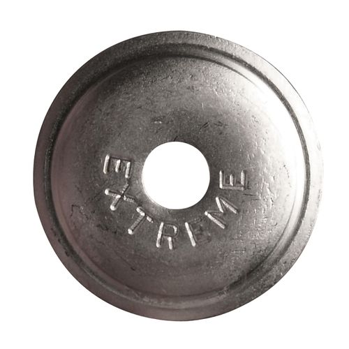 Extreme Max 5900.1126 Round Aluminum Backers - Natural, Pack of 24