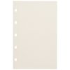 Filofax Pocket Plain Notes for Refillable Notebook - White