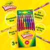 Crayola Fun Effects Mini Twistables Crayons, 24-Count, 1 pack