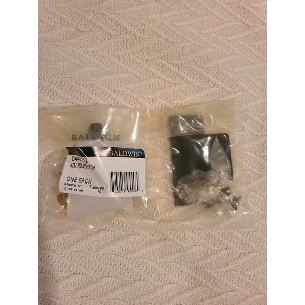 NEW BALDWIN OIL RUBBED BRONZE ADJUSTABLE ROLLER CATCH 0440102