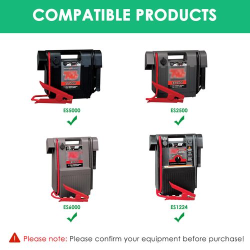 Mrgru 19V Replacement Charger for Booster PAC ES5000 Compatible with Booster PAC ES2500 ES5500 ES2500C ES6000 ESA217 ESA22 J850 J900 Truck Jump Starter Power Cord AC Power Supply Adapter