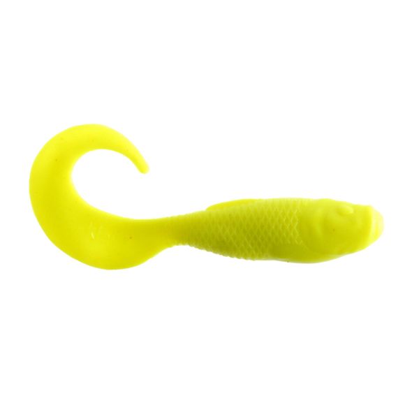 Berkley Gulp! Alive! Swimming Mullet , Chartreuse, 5in - Pint 4x7