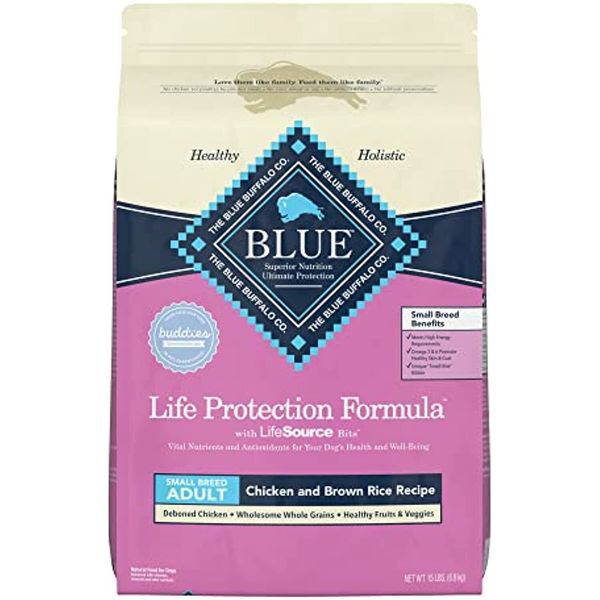 Blue Buffalo Life Protection Formula Natural Adult Small Breed Dry Dog Food,