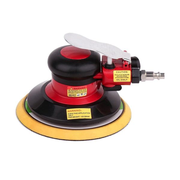 Professional Air Random Orbital Palm Sander, Dual Action 6 inch