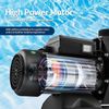 Hayward 2HP Variable 2-Speed Swimming Pool Pump Motor Strainer In/Above Ground