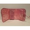 Mally Pink Snake Skin Cosmetic Bag
