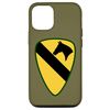 Hülle für iPhone 14 Pro 1st Cavalry Division Patch – 1. CAV – OD Green