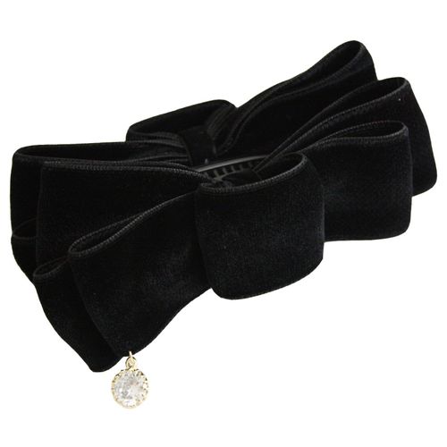 VINGTAINE Velvet Ribbon Banana Clip Hair Clip L H-222 -