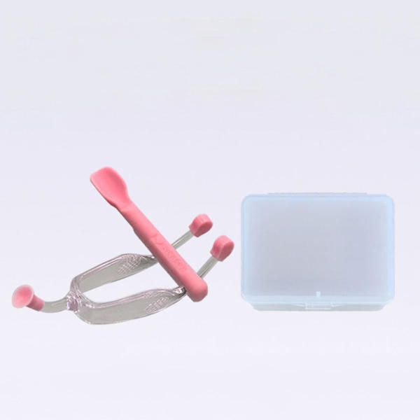 Soft lens bubble wrap Hard lens silicone suction stick Tongs