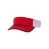 Richardson Trucker Visor Adjustable Red/ White