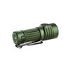 Olight Baton Turbo Compact EDC Flashlight, 510m Long-Range Beam, OD Green, 1000L