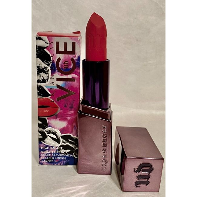 Urban Decay Vice High Impact Vegan Lipstick - Figueroa (Cream) NIB