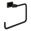 GROHE 405102431 Essentials Cube Towel Ring, Matte Black