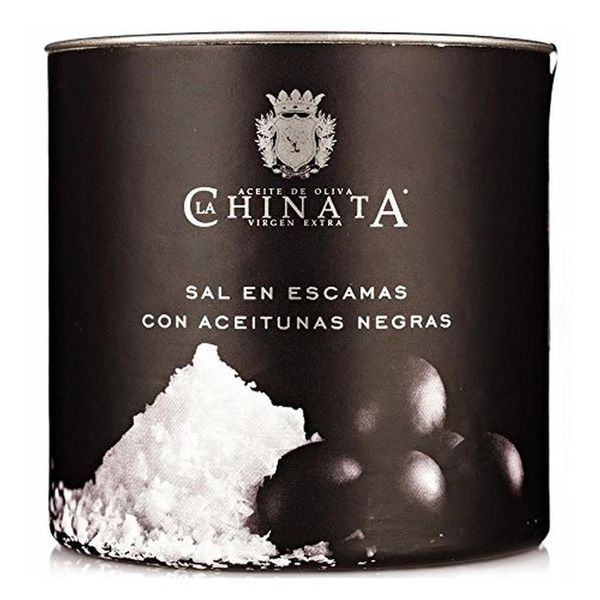 German direct purchase sea salt "Black Olive" - ​​Chinata (165g), quantity, see details