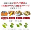 Ryukyu Shugo Densetsu 120 Packets (6 Bags x 20), Spring Turmeric (Made in Miyakoshima) and Autumn Turmeric (Okinawa Ohgon)