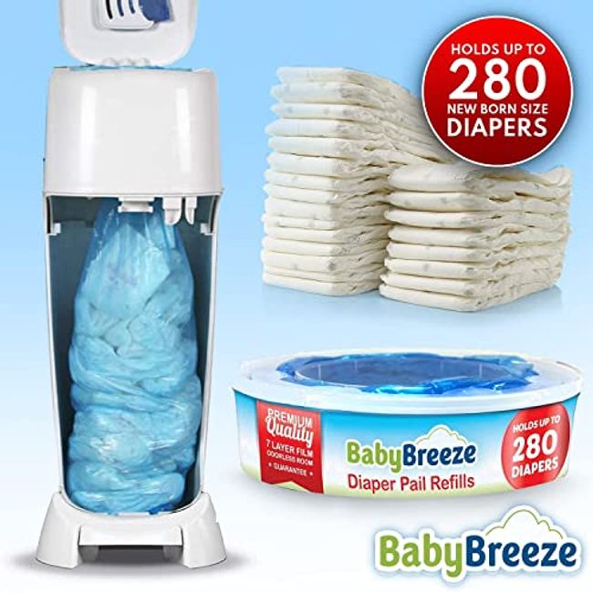 L.a. Baby Refill Bags For Magic Odorless Diaper Pail : Target