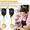 Replacement Quartz Clock Movement Mechanism DIY Repair Kit Tool Parts w/Pendulum