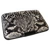 Aluminium Wallet Card Holder Case RFID Secure Protection Snake Print Design