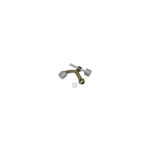 Deltana HP70U5 Hinge Pin Stop, Hinge Mounted in Antique Brass