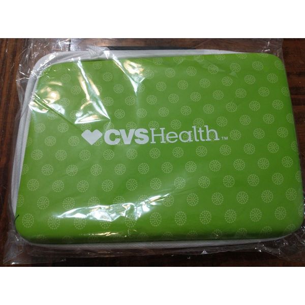 CVS Health Soft Sided Small Travel Bag Empty First Aid Kit Case Handle 1 Zipper