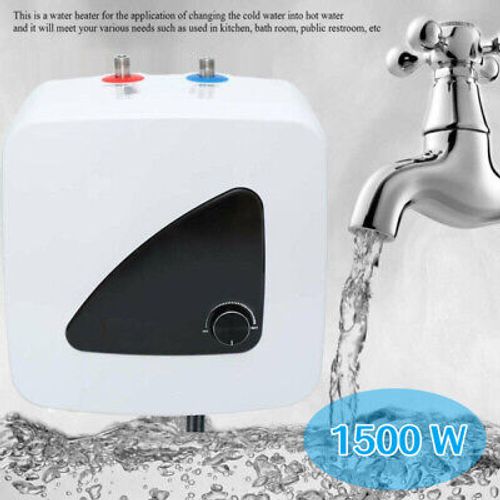 8L Electric MINI Tank Hot Water Heater Instant Boiler Kitchen Bathroom 86-149℉