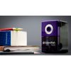 Swordfish ‘Pointi’ Desktop Manual Pencil Sharpener with Helical Blade and Auto Stop Function [40235], black