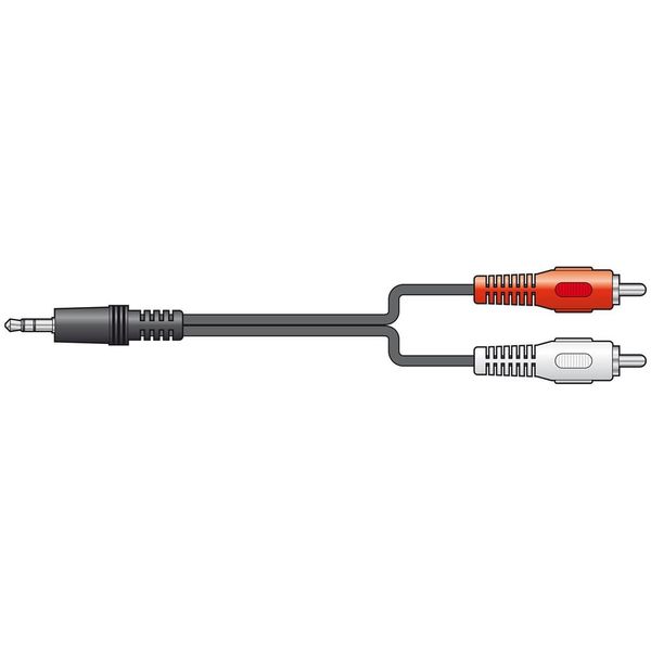 3.5mm Jack to Phono x 2 Lead 10.0m