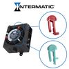 Intermatic Cycle Timer Clock ON/OFF Plastic Switch Trippers - P1000 PB PF1100 Series, 2 Red, 2 Green