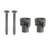 Masterpart Dishwasher Decor Door Bracket Screw Fixing Kit To Fit Bosch Integrated Dishwashers