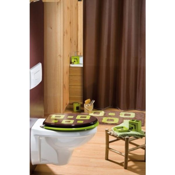 Intense Chocolate Shower Curtain
