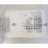 2PK TCP Energy Efficient Compact Exit Sign Red LED 22742 AC Only Universal Mount