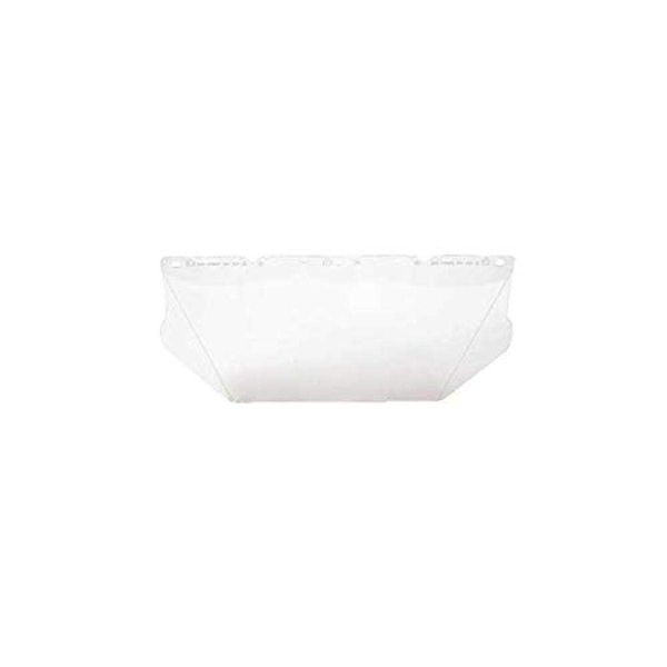 MSA 10115840 V-Gard Faceshield, Capacity, Volume, Polycarbonate, 8" x 17", Clear
