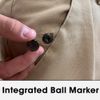 Golf Knickers Khaki Microfiber (Plus Fours) for Men - 36"