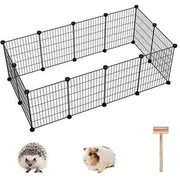 Portable Exercise Playpen Pet Crate Cage Dog Kennel Puppy Fence Folding Play Pen