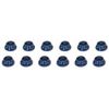 Square Cap Bis For Aluminum M4 Countersunk Washers (Dark Blue) (Pack) SGE – 116by