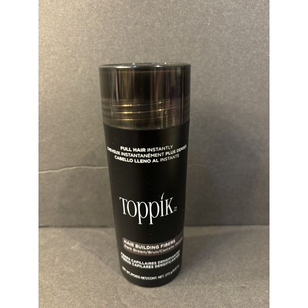 Toppik Hair Building Fibers Dark Brown 27.5 gr / 0.97 oz   100% AUTHENTHIC