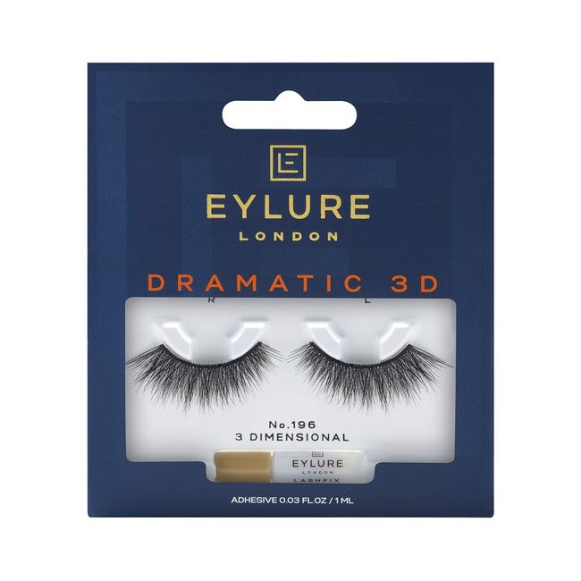 Eylure Dramatic 3D 196 False Lashes 180 g,6002357N