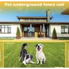 NEW 500' Pet Boundary Fence Wire, 22 Gauge Solid Copper Yellow, Underground