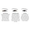 3pcs Eyeliner Makeup Tool, Waterproof Quick Eye Makeup Tool Long Lasting Eyeliner Gel Eyeliner Guide Wand, Green