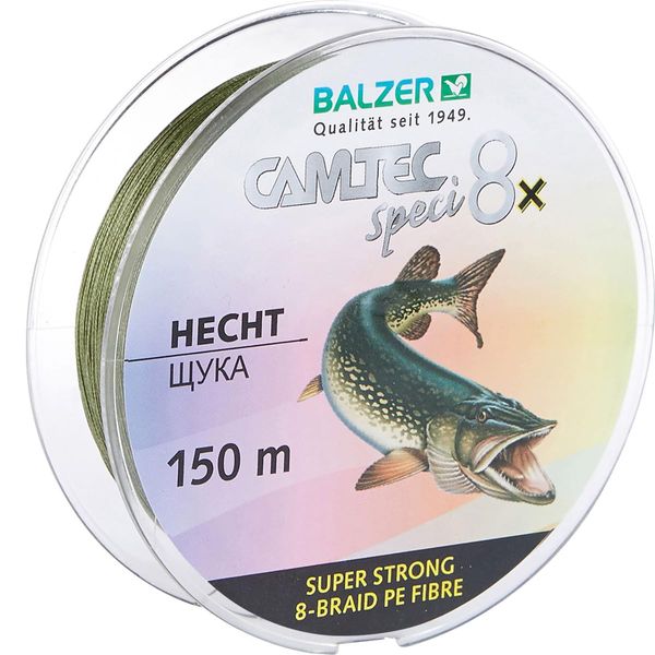 Balzer Camtec Speci 8X Hecht 150m 0,18mm(12,0kg)