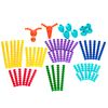 Playstix Flexible Set Construction Toy Building Blocks 68 Piece Kit