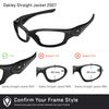 Revant Replacement Lenses Compatible With Oakley Straight Jacket (2007), Polarized, Stealth Black