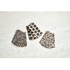 Mud Pie Black Circles Chambray Napkins, 18" x 18"