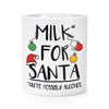 Milk for Santa Makeup Brush Pencil Pot