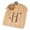 Letter H Heart Alphabet Breakfast Dippy Egg Cup Board Wooden Easter