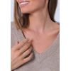 Elli Womens Pendant Necklace, White, 45